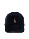 POLO RALPH LAUREN POLO RALPH LAUREN LOGO EMBROIDERED CORDUROY CAP