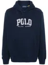 Polo Ralph Lauren Hoodie With Logo In Blue