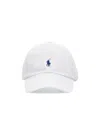 Polo Ralph Lauren Beige Cotton Hat With Logo In White