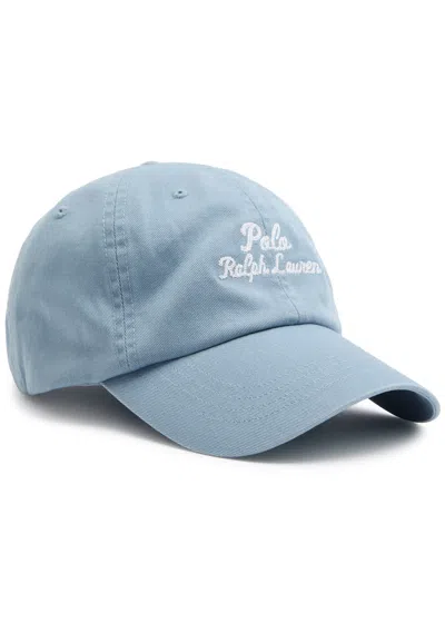 Polo Ralph Lauren Logo-embroidered Cotton Cap In Blue