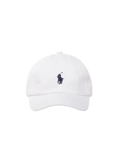 Polo Ralph Lauren Logo-embroidered Cotton Cap In White