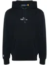 Polo Ralph Lauren Logo-embroidered Cotton Hoodie In Blue