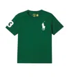 Polo Ralph Lauren Number-embellished Jersey T-shirt In Green