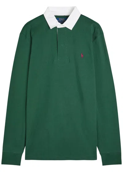 POLO RALPH LAUREN POLO RALPH LAUREN LOGO-EMBROIDERED COTTON POLO SHIRT