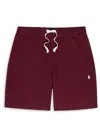 Polo Ralph Lauren Logo-embroidered Cotton Pyjama Shorts In Red