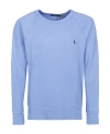 Polo Ralph Lauren Crew Neck Sweatshirt In Blue