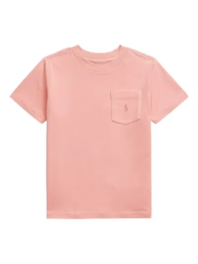 POLO RALPH LAUREN LOGO-EMBROIDERED COTTON T-SHIRT