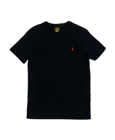 Polo Ralph Lauren Short-sleeved T-shirt With Logo In Black
