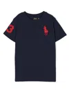 Polo Ralph Lauren Toddler And Little Boys Big Pony Cotton Jersey T-shirt In Blue