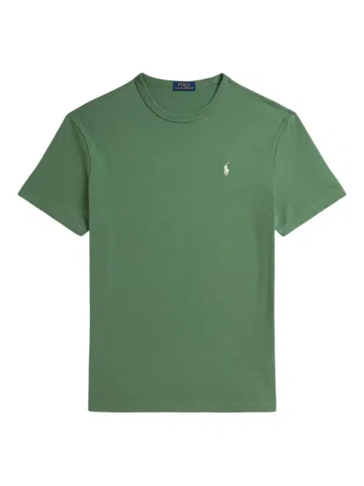 Polo Ralph Lauren Logo-embroidered Crew-neck T-shirts (pack Of Three)