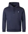 Polo Ralph Lauren Classic Hooded Sweatshirt With Kangaroo Pocket In Blue