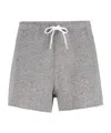Polo Ralph Lauren Straight Shorts With Back Pocket And Elastic Waistband In Gray