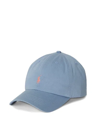 Polo Ralph Lauren Kids' Logo Embroidered Hat In Blue