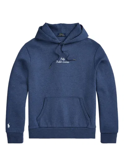 POLO RALPH LAUREN LOGO-EMBROIDERED HOODIE