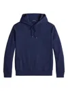 Polo Ralph Lauren Logo-embroidered Hoodie In Blue