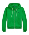 Polo Ralph Lauren Logo-embroidered Hoodie In Green