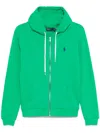 Polo Ralph Lauren Hoodie Mit Logo-stickerei In Grün