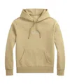 Polo Ralph Lauren Logo-embroidered Hoodie In Nude