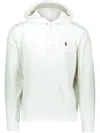 Polo Ralph Lauren Drawstring Hoodie With Signature Polo Pony Motif In White