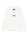 Polo Ralph Lauren Logo-embroidered Hoodie In White