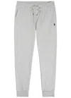 Polo Ralph Lauren Relaxed Fit Trousers With Elastic Waistband In Gray
