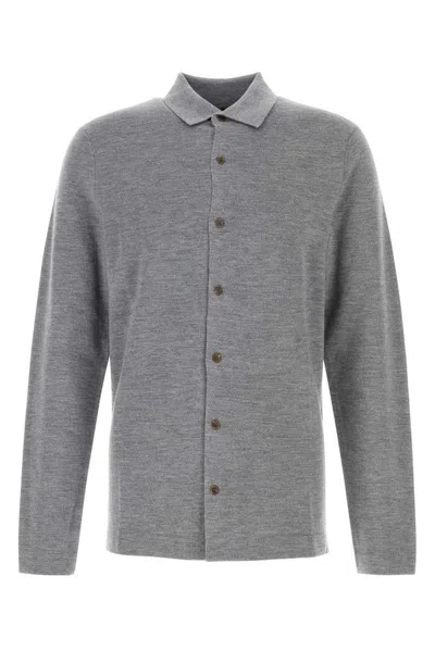 Polo Ralph Lauren Lsfbplktpp-long Sleeve-full Zip In Grey