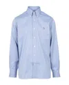 Polo Ralph Lauren Slim Fit Oxford Shirt In Blue
