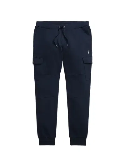 Polo Ralph Lauren Logo-embroidered Pocket Track Pants In Blue