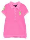 Polo Ralph Lauren Logo-embroidered Polo Dress In Pink