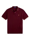 Polo Ralph Lauren Logo-embroidered Polo Shirt In Red