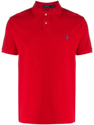 POLO RALPH LAUREN LOGO EMBROIDERED POLO SHIRT