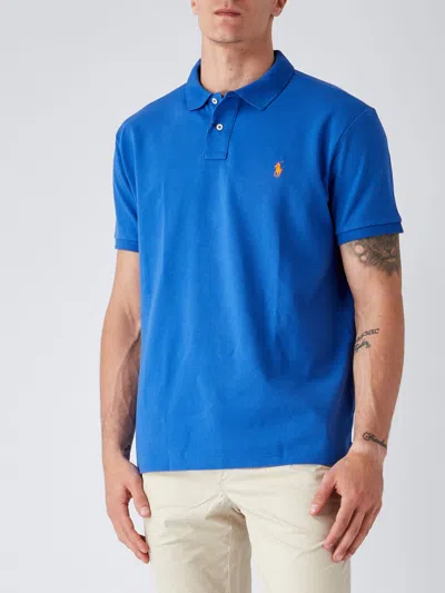 POLO RALPH LAUREN LOGO EMBROIDERED POLO SHIRT