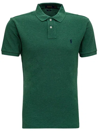 POLO RALPH LAUREN LOGO EMBROIDERED POLO SHIRT