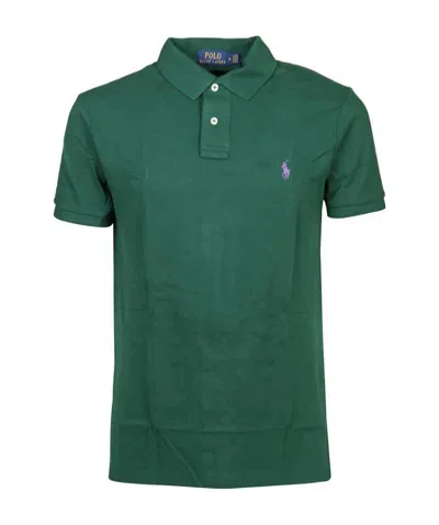 POLO RALPH LAUREN LOGO EMBROIDERED POLO SHIRT