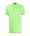 Polo Ralph Lauren Pique Polo Shirt Polo Shirts Green In Green