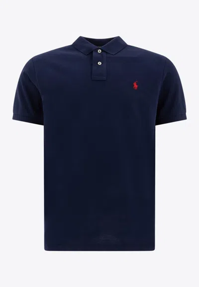 Polo Ralph Lauren The Iconic Mesh Polo Shirt   Kids In Blue