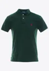 Polo Ralph Lauren Custom Slim Fit Mesh Polo In Green