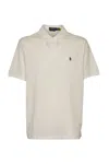 Polo Ralph Lauren Logo Embroidered Regular Polo Shirt In Neutral