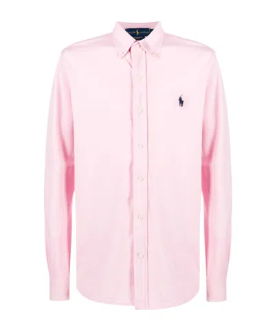 POLO RALPH LAUREN LOGO-EMBROIDERED SHIRT