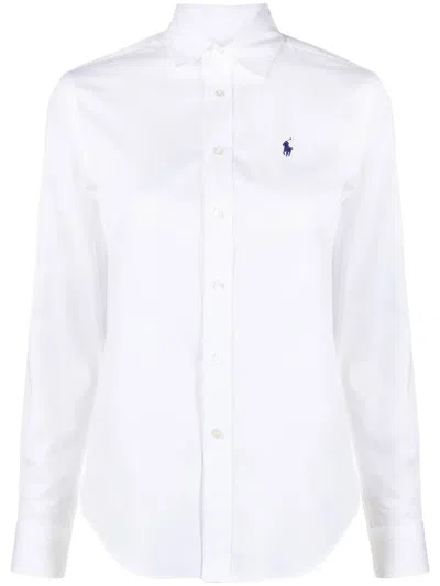 POLO RALPH LAUREN LOGO-EMBROIDERED SHIRT