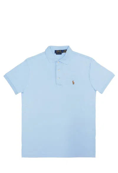 Polo Ralph Lauren Logo Embroidered Short In Blue