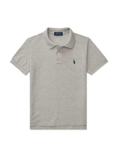 POLO RALPH LAUREN LOGO EMBROIDERED SHORT-SLEEVED POLO SHIRT