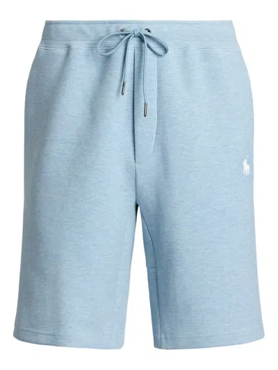 Polo Ralph Lauren Logo-embroidered Shorts In Blue