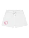 Polo Ralph Lauren Girls Athletic Logo Shorts In White