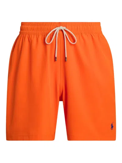Polo Ralph Lauren Logo-embroidered Swim Shorts