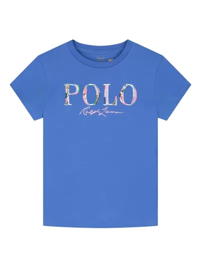 POLO RALPH LAUREN LOGO-EMBROIDERED T-SHIRT