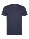 Polo Ralph Lauren Logo-embroidered T-shirt In Blue
