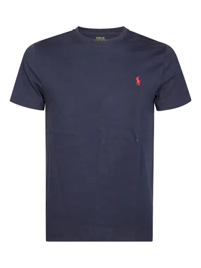 POLO RALPH LAUREN LOGO-EMBROIDERED T-SHIRT