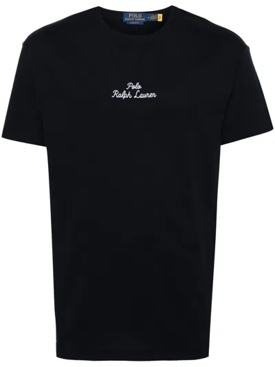POLO RALPH LAUREN LOGO-EMBROIDERED T-SHIRT