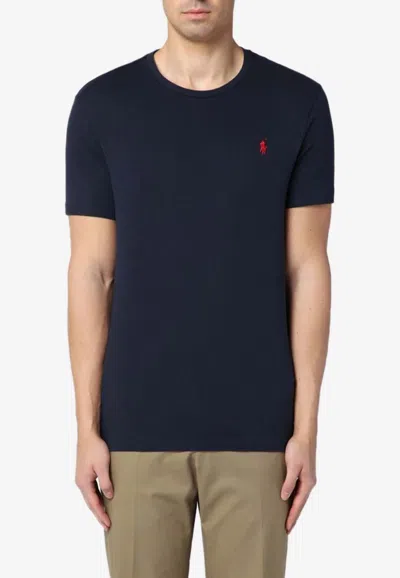 POLO RALPH LAUREN LOGO-EMBROIDERED T-SHIRT
